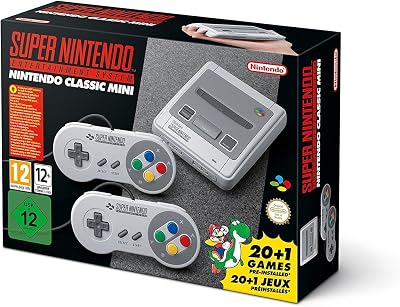Nintendo Classic Mini SNES, foto del prodotto dalla scheda Amazon.it