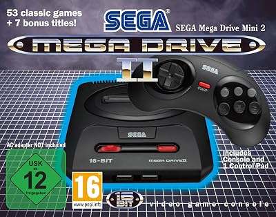 SEGA Mega Drive Mini 2, foto del prodotto dalla scheda Amazon.it